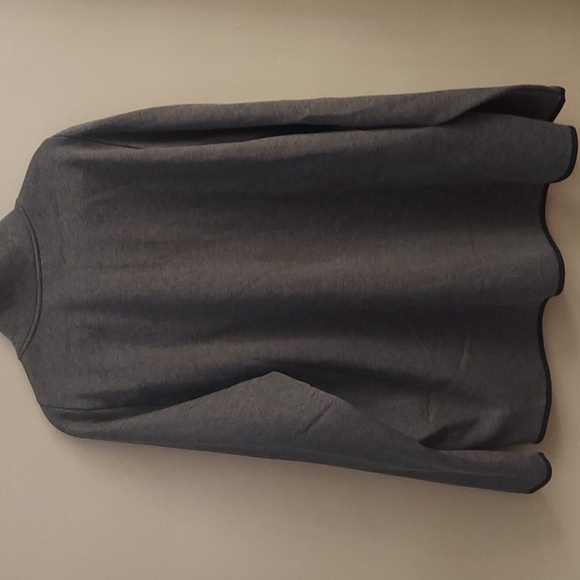 NIKE Gray Dri-Fit Quarter-Zip Pullover Sweatshirt - Picture 8 of 10